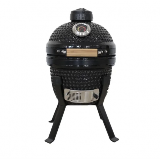 Grill ceramiczny Kamado Bono PICNIC Czarny